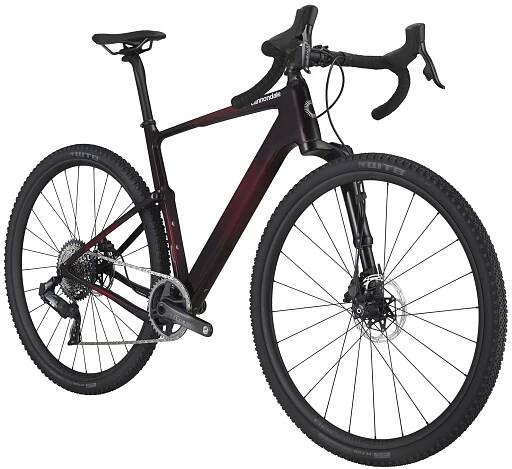 Gravel kolo CANNONDALE TOPSTONE CARBON 1 LEFTY, tinted rally red