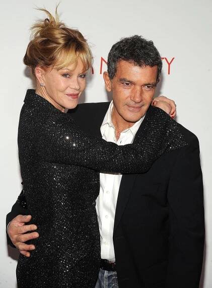 Melanie Griffith and Antonio Banderas