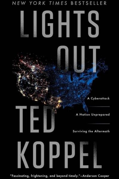book cover Lights Out by Ted Koppel