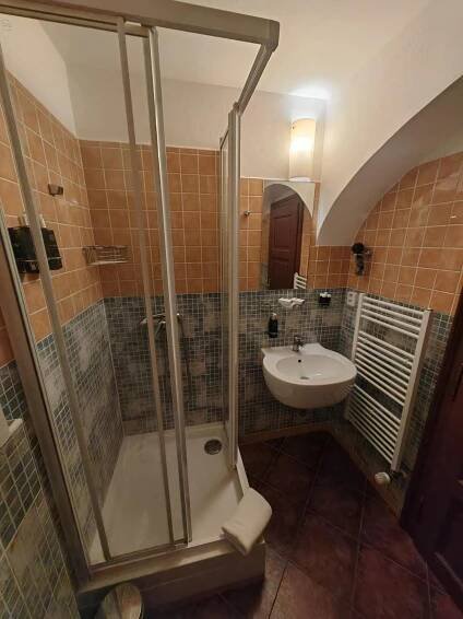 Kúpeľňa v ubytovaní Boutique Hotel Templ