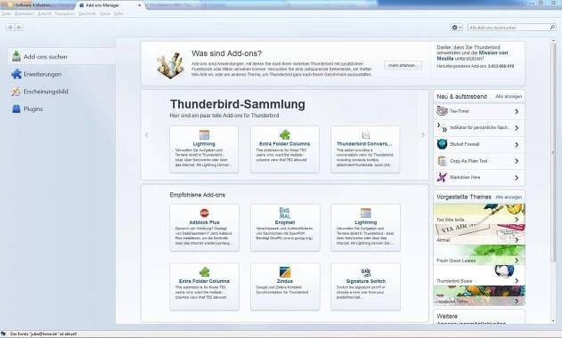 Mozilla Thunderbird - Gratis-Download von heise.de