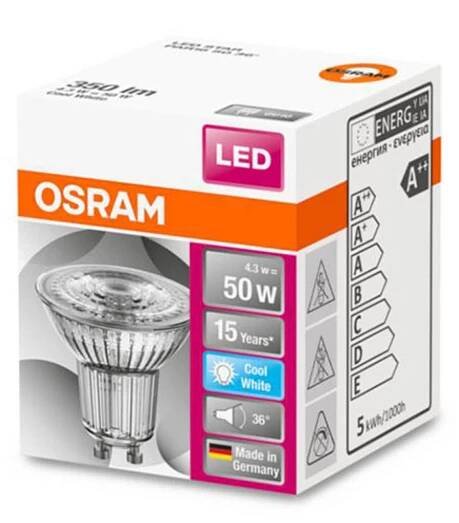 OSRAM OSRAM LED reflektor Star GU10 4,5W univerzál bílá