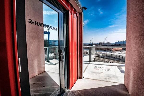 sauna, DOCK INN Hostel Warnemunde in Rostock