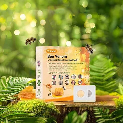 Lymfatická drenáž a zeštíhlující náplast Voilaist™ Bee Venom