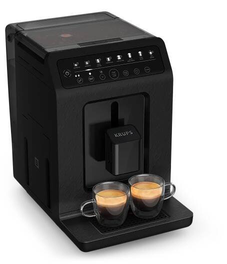 Automatický kávovar KRUPS Evidence Eco EA897B10 matně černý