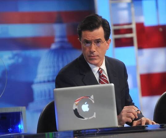 You Can Visit The Colbert Report’s Set on Google Maps