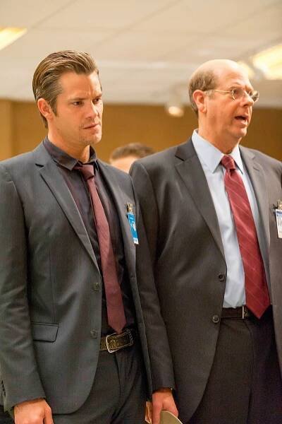 Strážce pořádku - Watching the Detectives - Z filmu - Timothy Olyphant, Stephen Tobolowsky