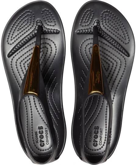 Crocs Serena Metallic Bar Fp W | FlipFlop
