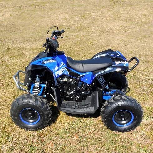 Dětská benzínová čtyřkolka Leramotors THOR 125ccm AUTOMAT - modrá - 6. pohled