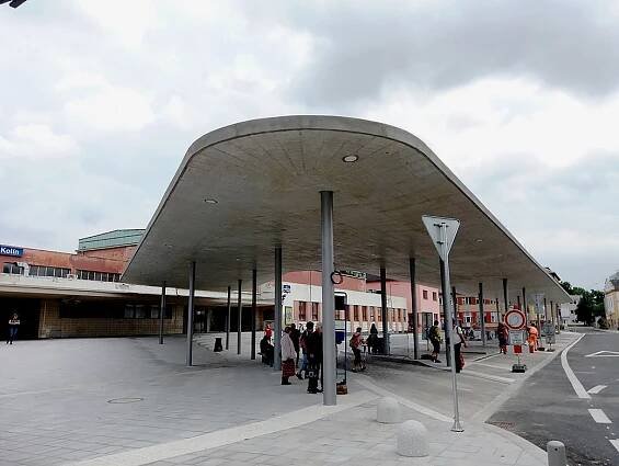 Kolín má nový dopravní terminál