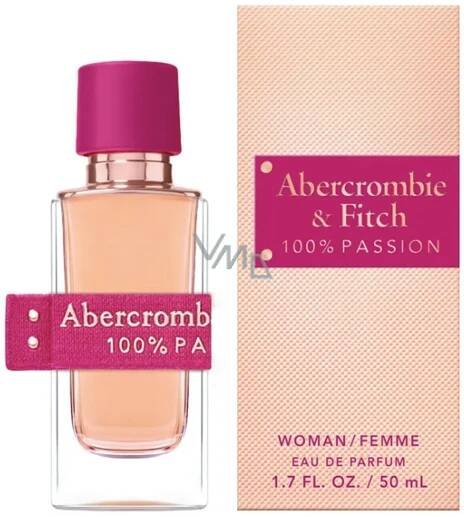 Abercrombie + Fitch 100% Passion parfémovaná voda pro ženy 50 ml - VMD drogerie a parfumerie