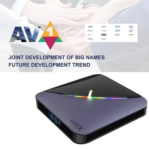A95X F3 Air II Android 11.0 Smart TV Box Amlogic S905W2 UHD 4K Media Player 2.4G/5G Dualband WiFi BT5.0 AV1 VP9 H.265 Dekodierungs
