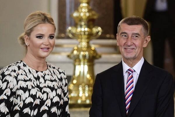 Andrej Babiš a Monika Babišová