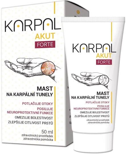 Karpal Akut Forte mast na karpální tunely 50 ml od 220 Kč