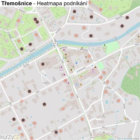 Třemošnice - mapy | Kurzy.cz