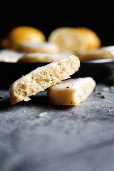 Lemon Lavender Shortbread Cookies — Poetry & Pies