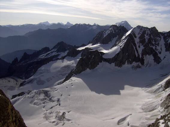 Aiguille d´Argentière (3902m) – kuloár Barbey, II/AD 50˚, 800m - Alpské výstupy - Las Cumbres
