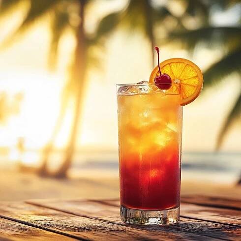 recept na Tequila Sunrise