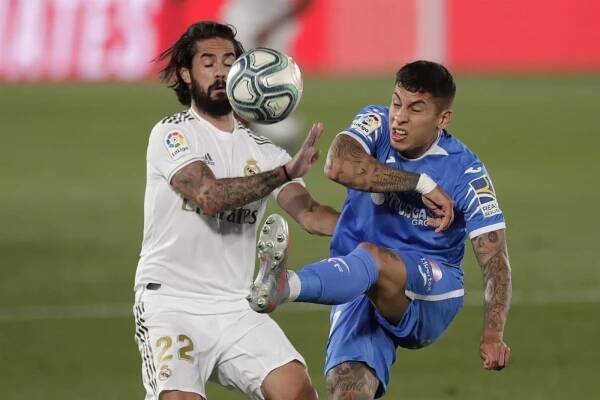 Real Madrid udolal Getafe a před Barcelonou vede už o čtyři body