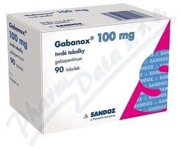 Gabanox 100mg 90 tobolek 90 ks - Příbalový leták