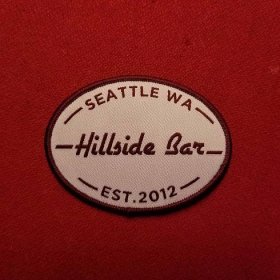 Hillside Logo Patch Red