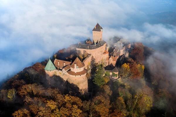 Haut-Koenigsbourg Castle - Drone Photography