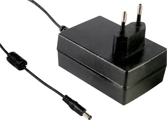 MEAN WELL GST18E12-P1J zásuvkový napájecí adaptér, stálé napětí, 12 V/DC, 1500 mA, 18 W