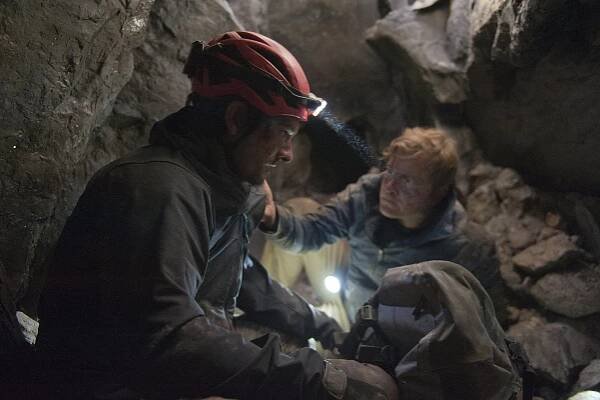 Záchranáři z hor - Uvězněni ve tmě - Z filmu - Matthi Faust, Martin Klempnow
