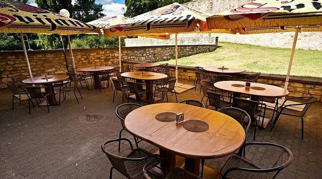 Outdoor seating