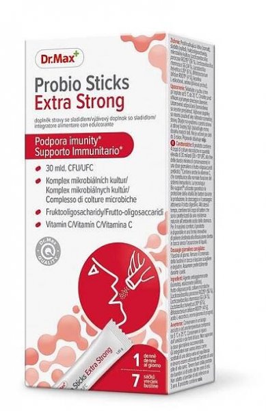 Dr.Max Probio Sticks Extra Strong 7 sáčků od 149 Kč - srovnání cen | Leano.cz