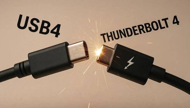 USB4 vs Thunderbolt 4: V čem se liší a který je lepší?