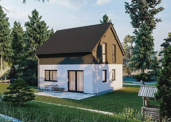 Dřevostavba na klíč ( Klaudie 94 ) | ROVAX