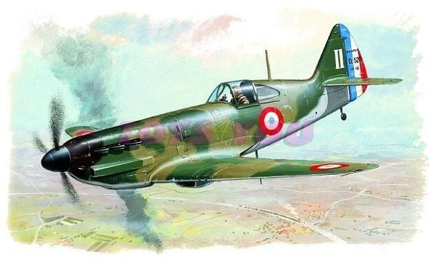 Směr Letadlo 1:72 Dewoitine D520