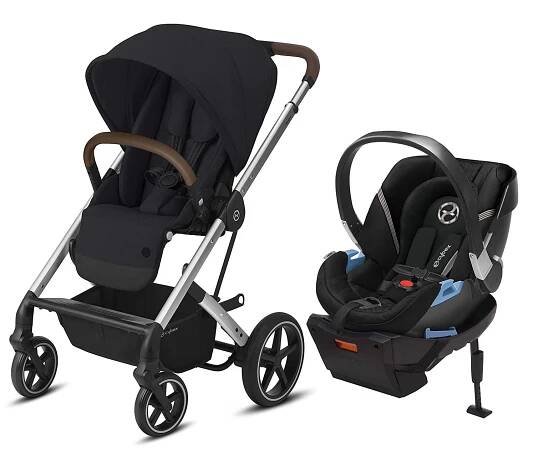 Cybex Aton 2 car seat with the Balios S Lux stroller