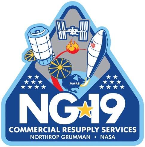 Antares 230, CRS2, NG-19, Cygnus, patch