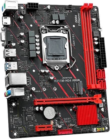 JGINYUE H311M-HD4 ARGB motherboard - Intel LGA1151 - JGINYUE Offcial Website
