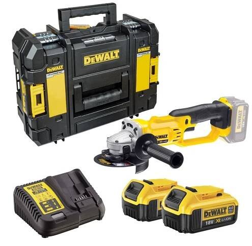 DeWalt DCG412P2 Úhlová bruska 18V TSTAK 2x5Ah