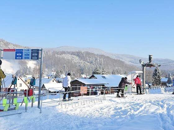 Ski areál Lázeňský vrch - informace a mapa