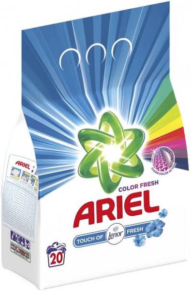 ARIEL Touch of Lenor 20PD/1,5kg 99 Kč