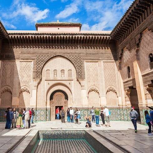 Marrákeš: Madrassa Ben Youssef, tajná zahrada a prohlídka mediny
