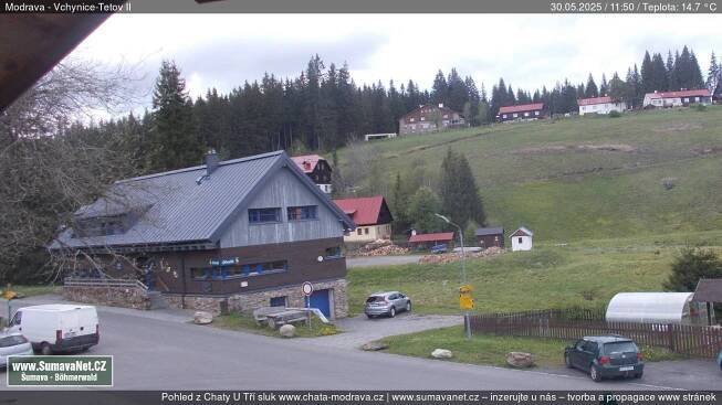 WebCam Archiv: Modrava – pohled na Vchynice-Tetov II