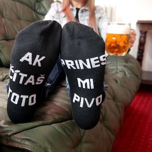 Ponožky - Prines mi pivo