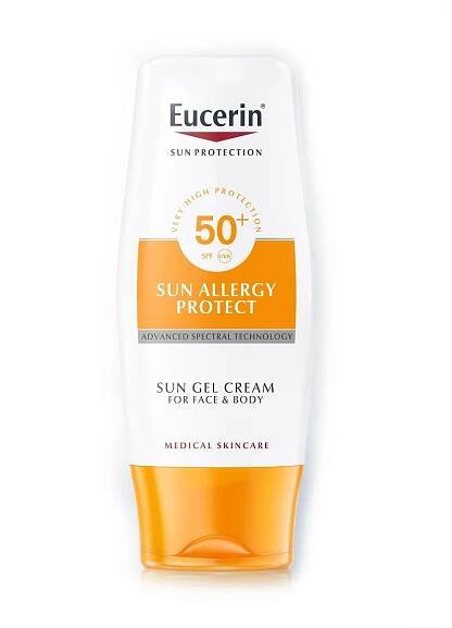 Eucerin SUN Allergy Protect SPF50 gel proti sluneční alergii 150 ml