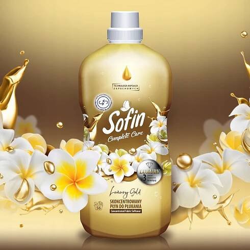 Sofin tekutá aviváž Luxury Gold 1,4l 56p