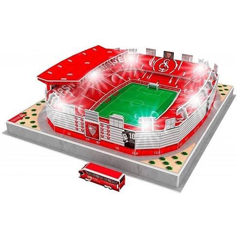 Puzzle 3D - Sevilla FC Stadium - Futbalový Fanshop