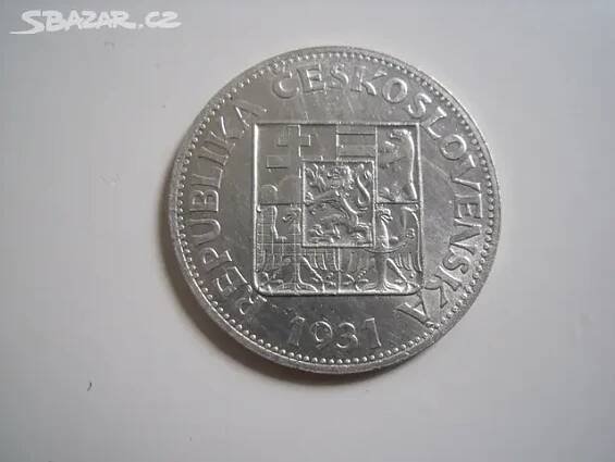 10 Kč - 1931 - pěkný stav
