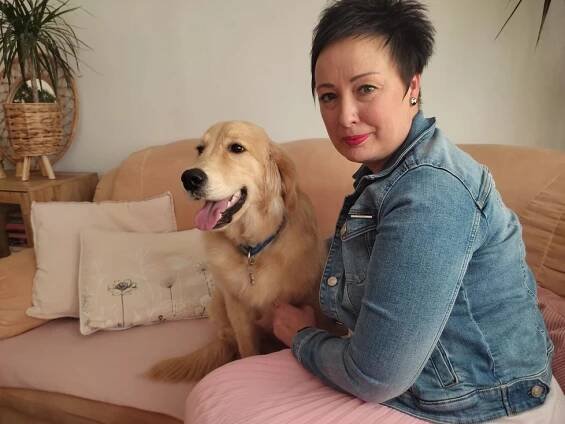 Eva Humlová s Mikem