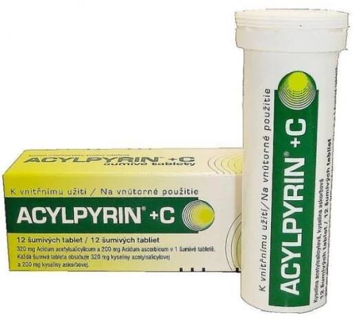 Acylpyrin + C 12 tbl. od 65 Kč