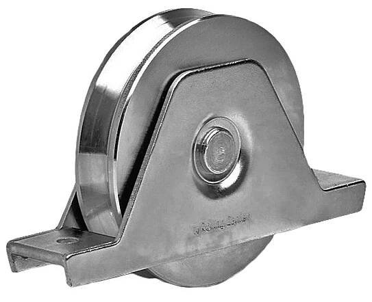 Obrázek produktu Kladka 100 mm 1020 PSV spodní pojezdová Silver zinc Rolling Center