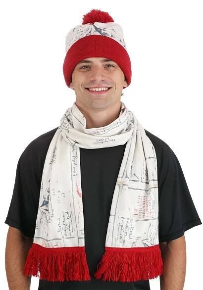 Hobbit Knit Hat & Scarf Set | Winter Accessories